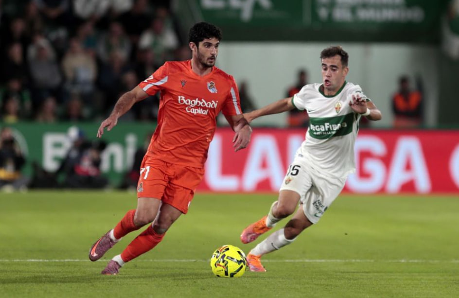 Elche vs Real Sociedad (03:00 – 08/11) | Xem lại trận đấu